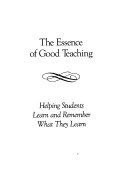 The essence of good teaching /