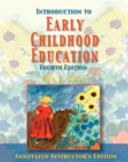 Introduction to early childhood education /