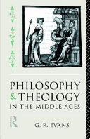 Philosophy and theology in the Middle Ages