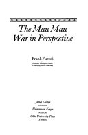 The Mau Mau war in perspective /