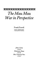The Mau Mau war in perspective /