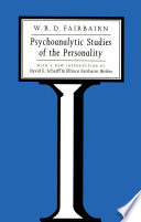 Psychoanalytic studies of the personality