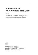 A reader in planning theory.