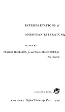 Interpretations of American literature /