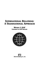 International relations : a transnational approach /