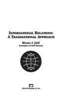 International relations : a transnational approach /