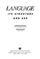 Language : its structure and use /