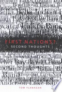 First nations? second thoughts /