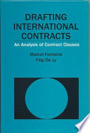 Drafting international contracts an analysis of contract clauses /