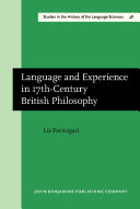 Language and experience in 17th-century British philosophy