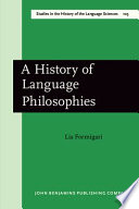 A history of language philosophies