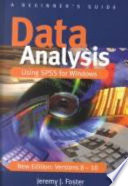 Data analysis using SPSS for Windows, version 8 to 10 a beginner's guide /