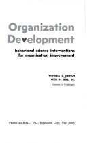 Organization development : behavioral science interventions for organization improvement /
