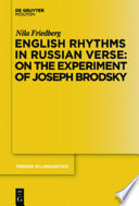 English rhythms in Russian verse on the experiment of Joseph Brodsky /
