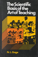 The scientific basis of the art of teaching /