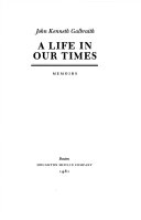 A life in our times : memoirs /
