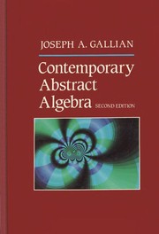 Contemporary abstract algebra /