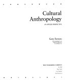 Cultural anthropology : an applied perspective /