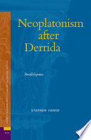 Neoplatonism after Derrida parallelograms /