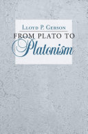 From Plato to Platonism /
