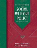 Dimensions of social welfare policy. /
