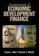 Fundamentals of economic development finance /