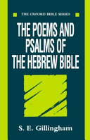 The poems and Psalms of the Hebrew Bible /