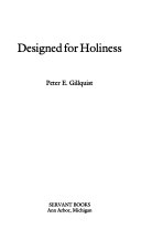 Designed for Holiness /