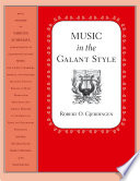 Music in the galant style
