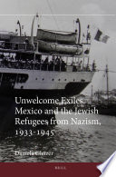 Unwelcome exiles : Mexico and the Jewish refugees from Nazism, 1933-1945 /