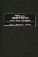 Modern Irish writers a bio-critical sourcebook /