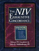 The NIV exhaustive concordance. /