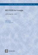 HIV/AIDS in Georgia addressing the crisis /