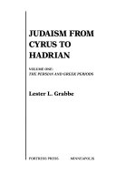 Judaism from Cyrus to Hadrian /