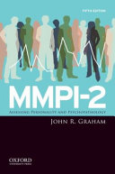 MMPI-2 : assessing personality and psychopathology /