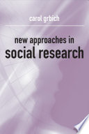 New approaches in social research