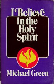 I believe in the holy spirit /