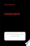 Terror by quota state security from Lenin to Stalin : (an archival study) /