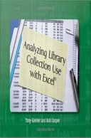 Analyzing library collection use with Excel