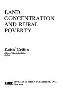 Land concentration and rural poverty /