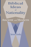 Biblical ideas of nationality ancient and modern /
