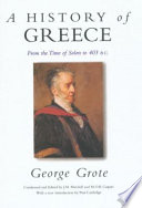 A history of Greece from the time of Solon to 403 B.C. /