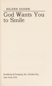 God wants you to smile
