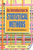 An introduction to statistical methods /