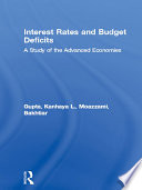 Interest rates and budget deficits a study of the advanced economies /