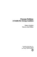 Process politics : a guide for group leaders /