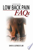 Low back pain FAQs