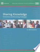 Sharing knowledge innovations and remaining challenges /