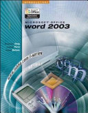 Microsoft office word 2003 : introductory /