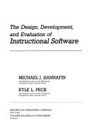 The design, development, and evaluation of instructional software /